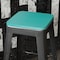 Flash Furniture 4PK Mint Poly Resin Seats for Stools & Chairs, 4PK 4-JJ-SEA-PL02-MINT-GG - alternate 1